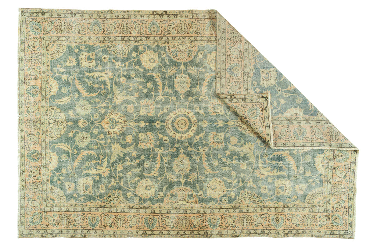 Tapis vintage Lanester | 6'8 x 9'1