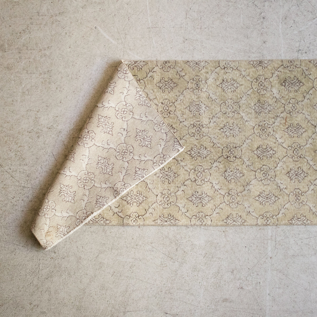Tapis de couloir vintage Gerdfried | 2,40 m x 78 cm