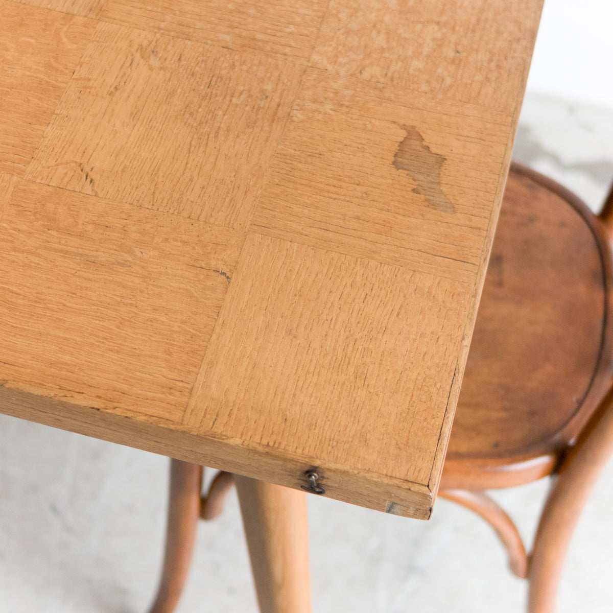 Table à manger extensible du milieu du siècle
