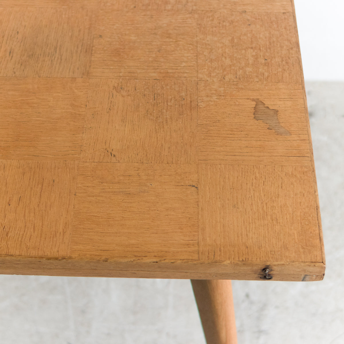 Table à manger extensible du milieu du siècle