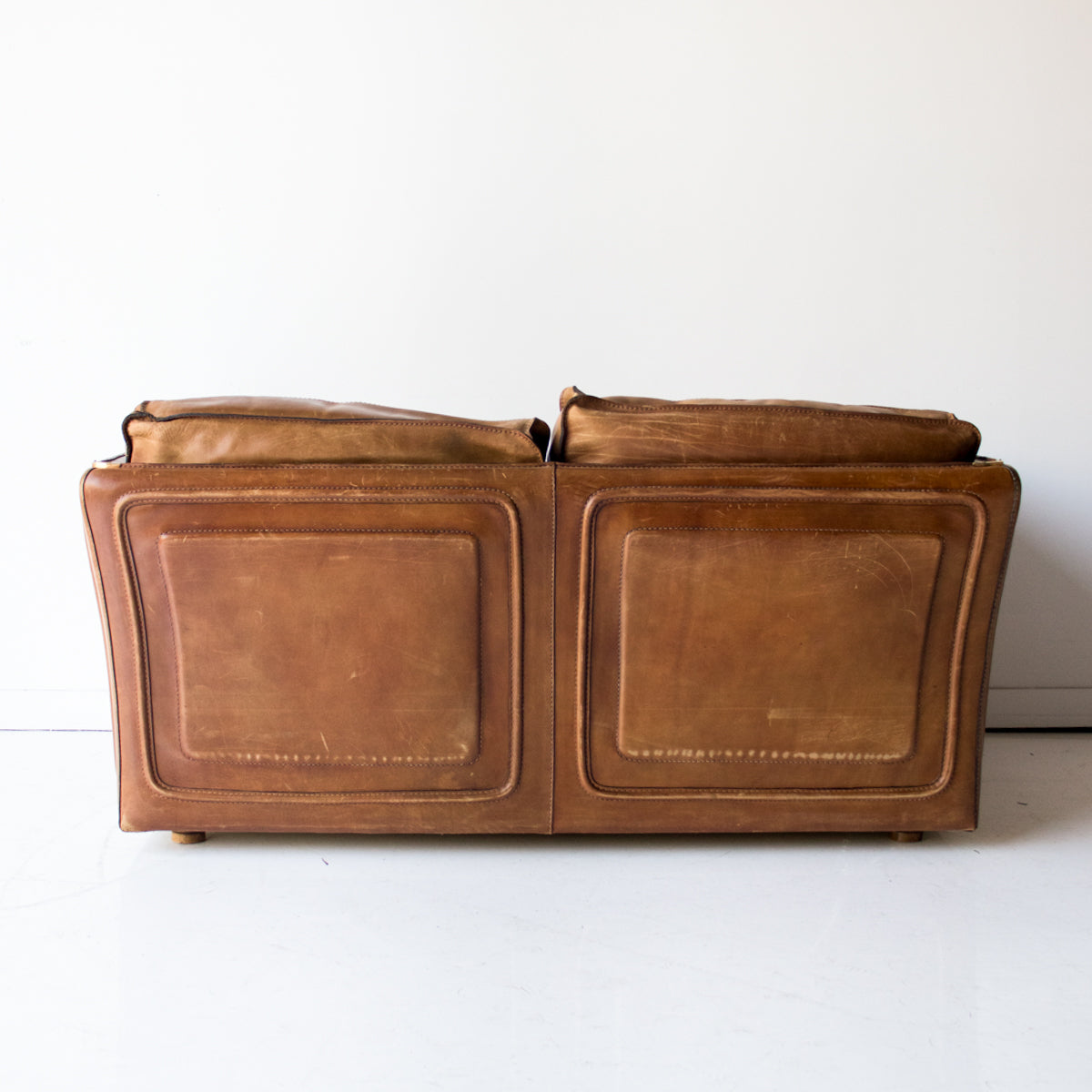 Causeuse Vintage en Cuir Roche Bobois