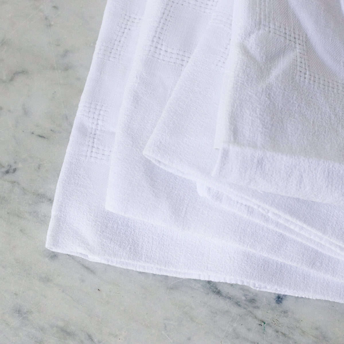 Lot de 5 serviettes monogrammées vintage | PT