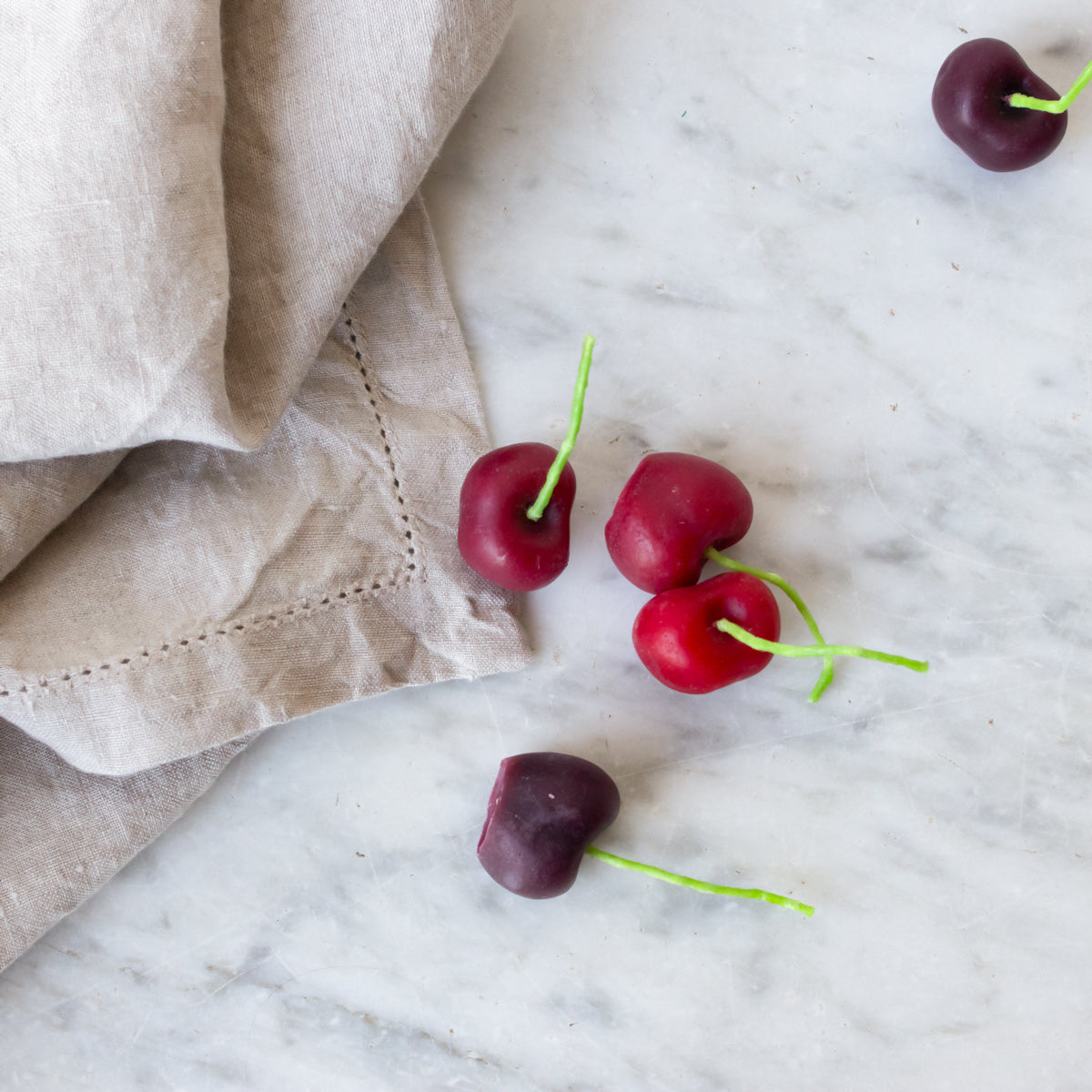 Lot de 10 bougies d'anniversaire Berry