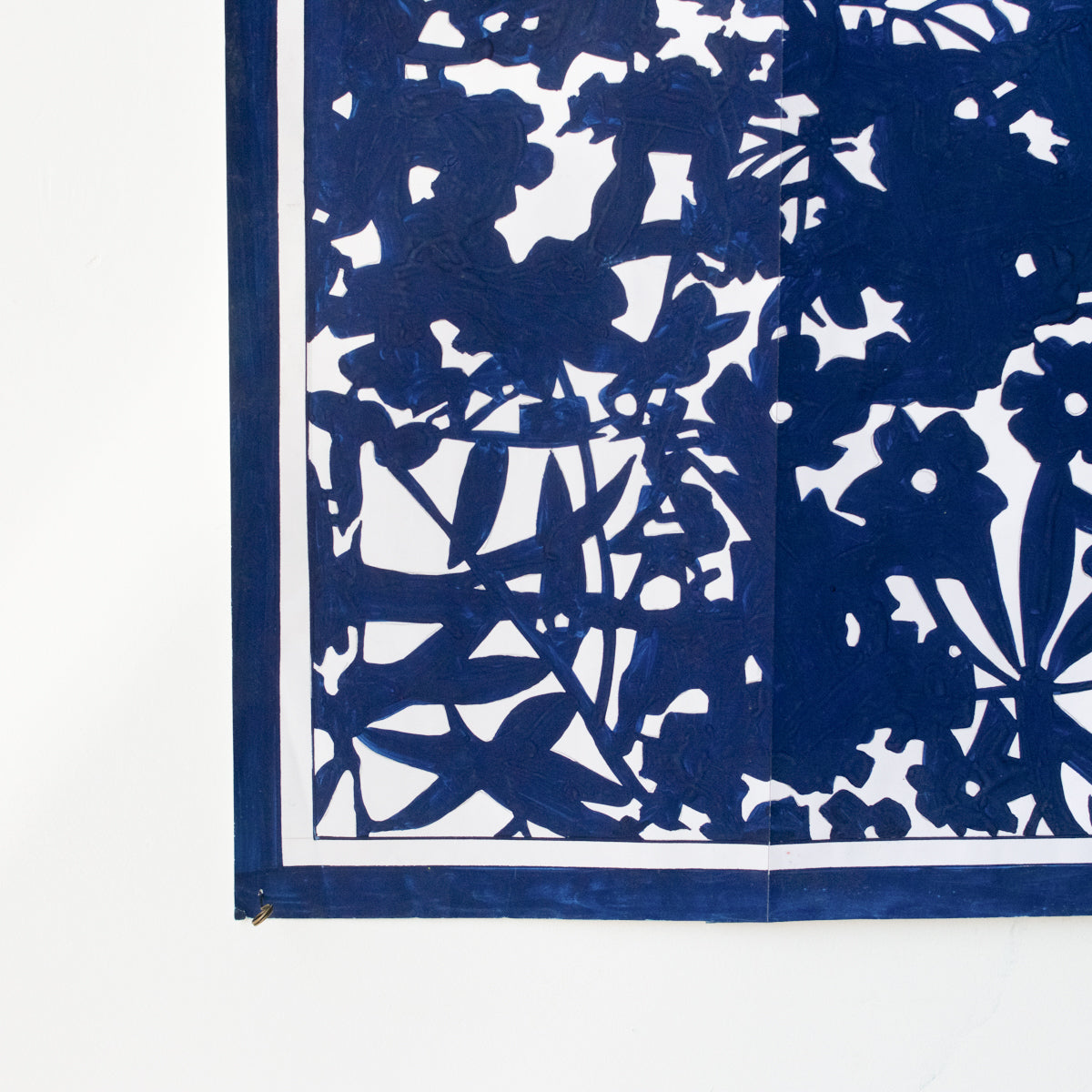 Foulard en soie Atelier Marc Terrier, modèle n° 206