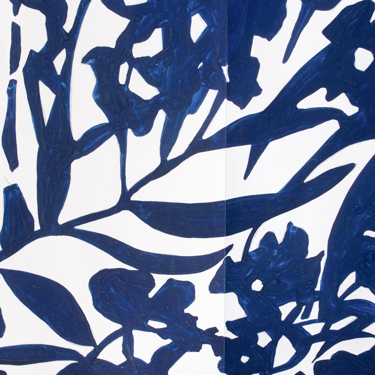 Foulard en soie Atelier Marc Terrier, modèle n° 206