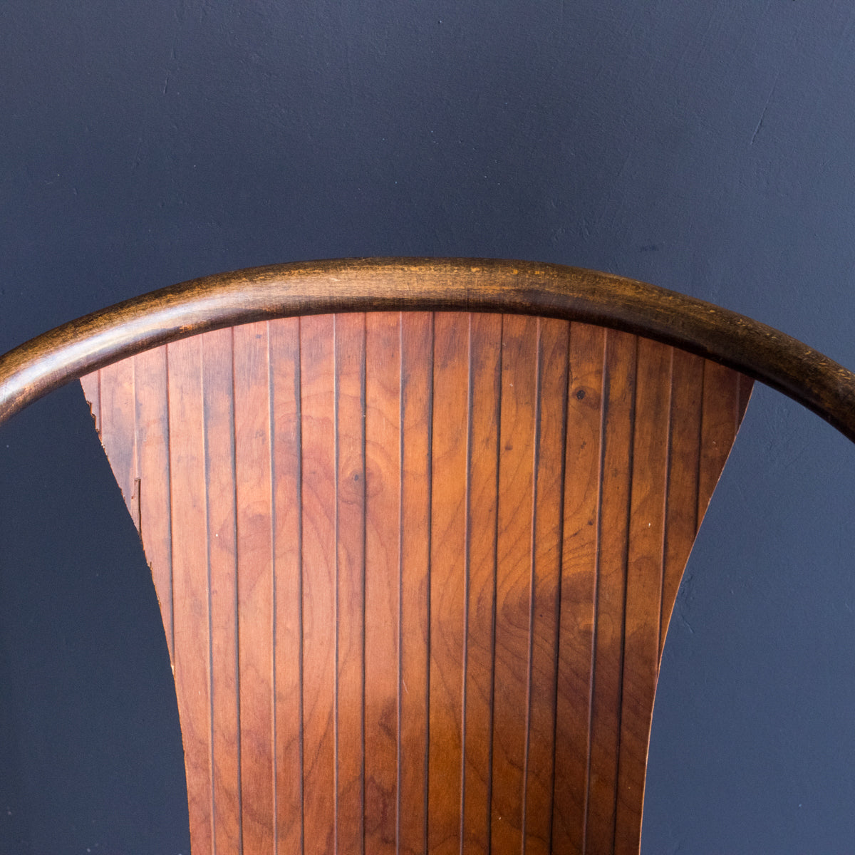 Fauteuil Fischel E15C en bois courbé