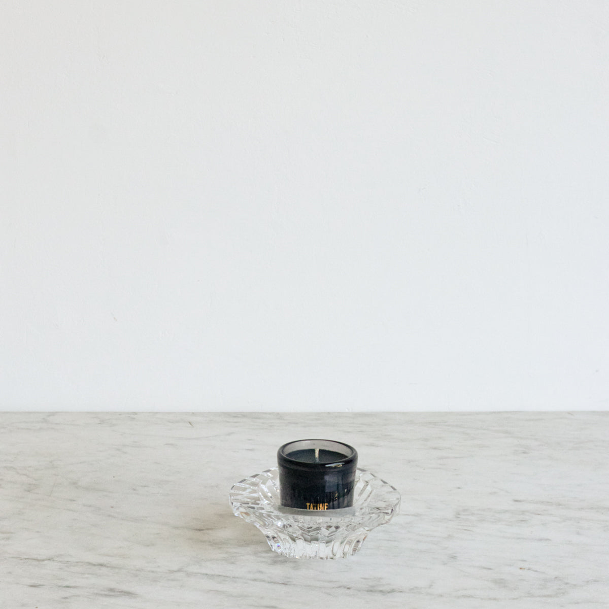 Cendrier vintage en cristal de Baccarat