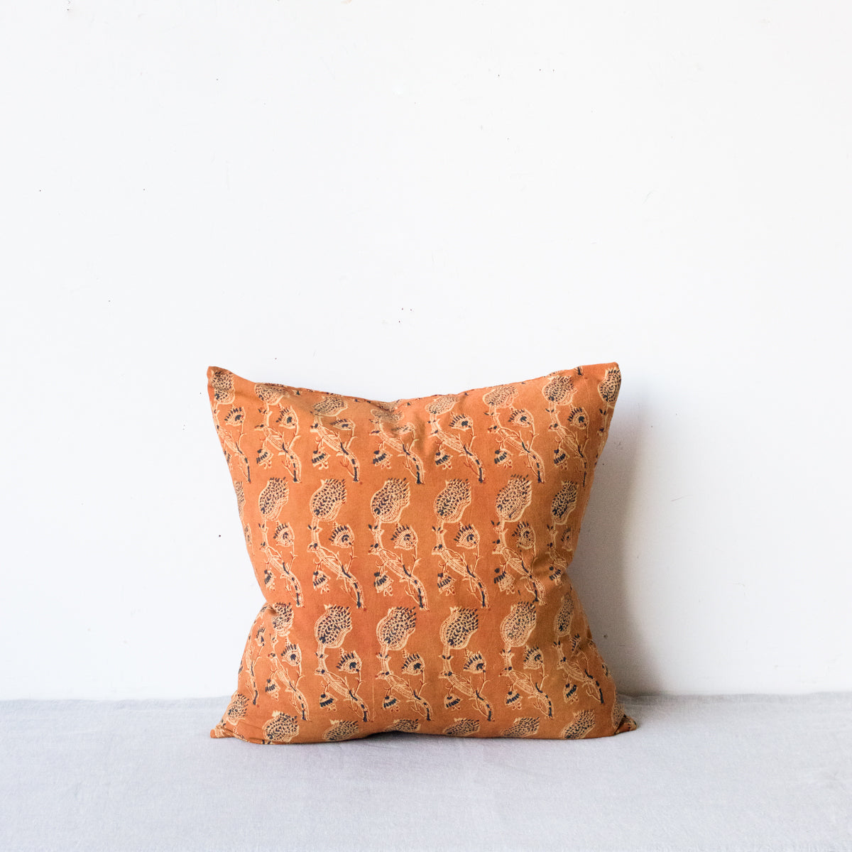 Housse de coussin à imprimé bloc | Rupa Safran