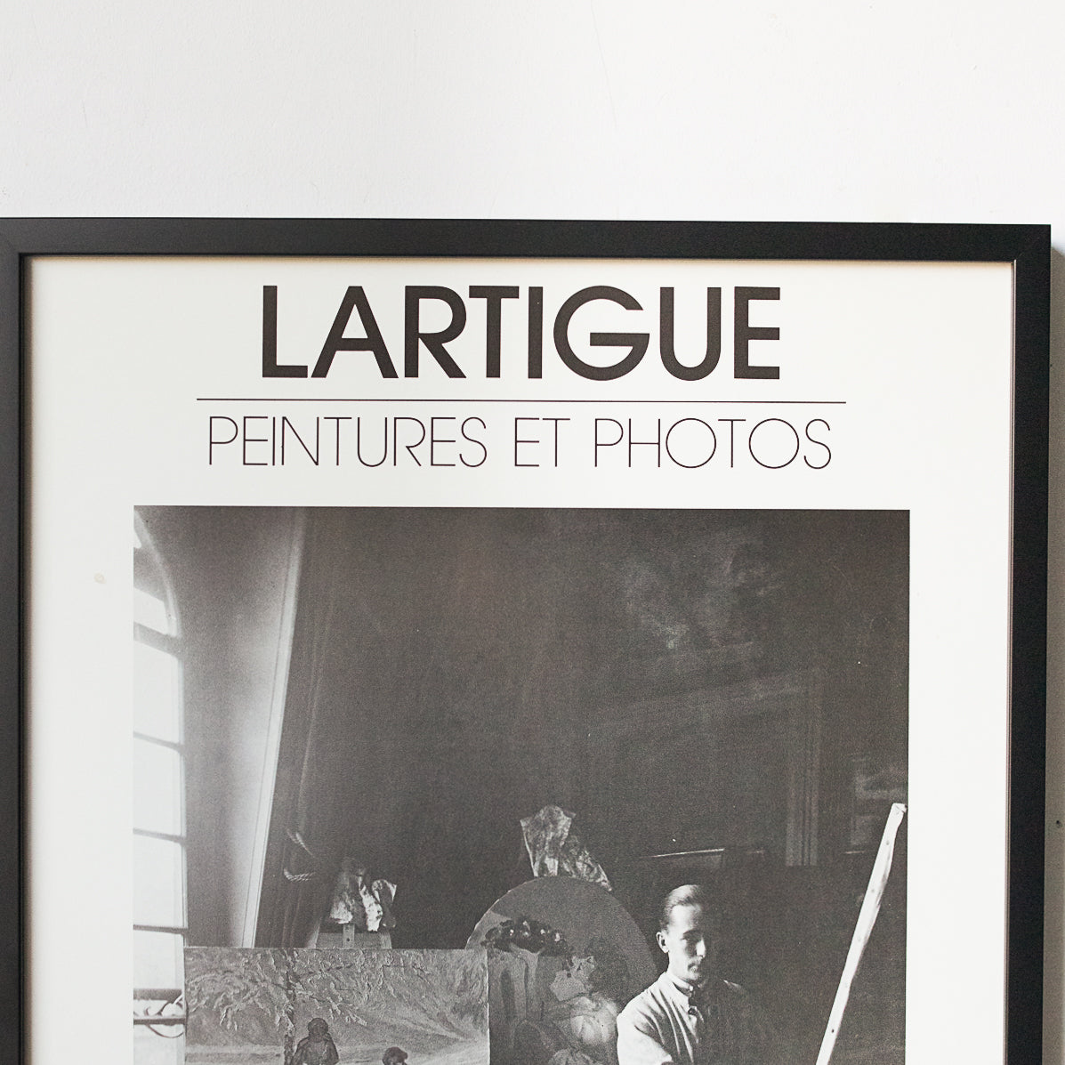 Exposition Lartigue Publicité Encadrée