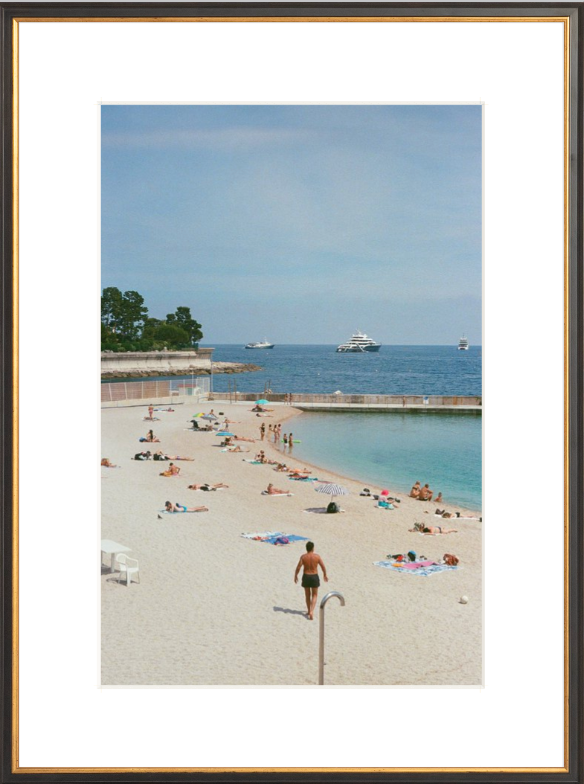Photographie imprimée à la plage