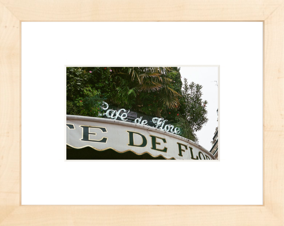 Photographie imprimée Café de Flore Paris
