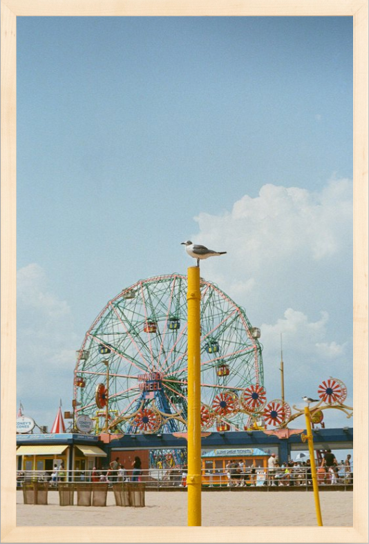 Photographie imprimée de Coney Island