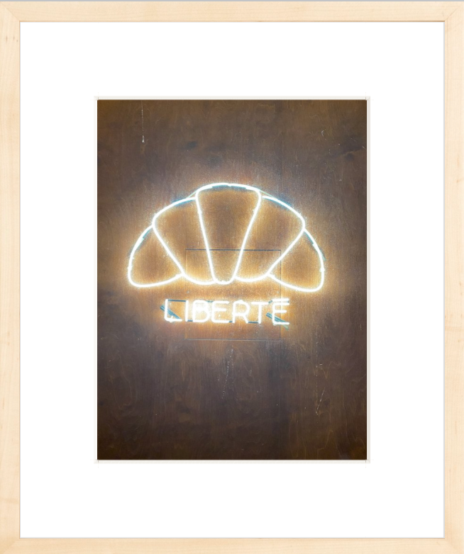 Photographie imprimée de Neon Paris