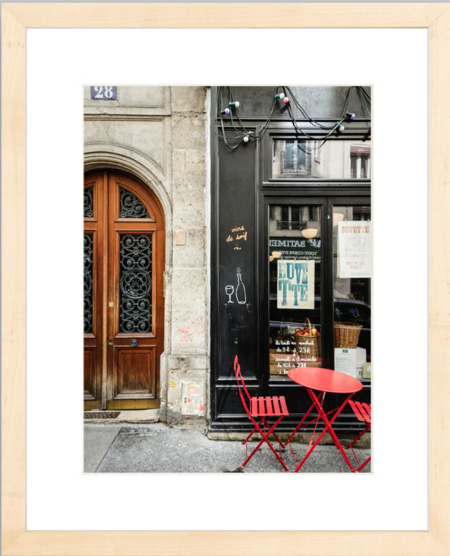 Photographie imprimée de Paris à 16 heures