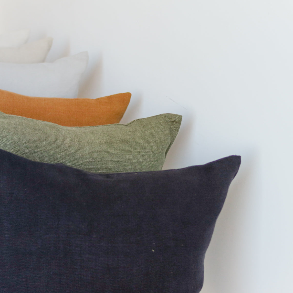 Housse de coussin en lin belge