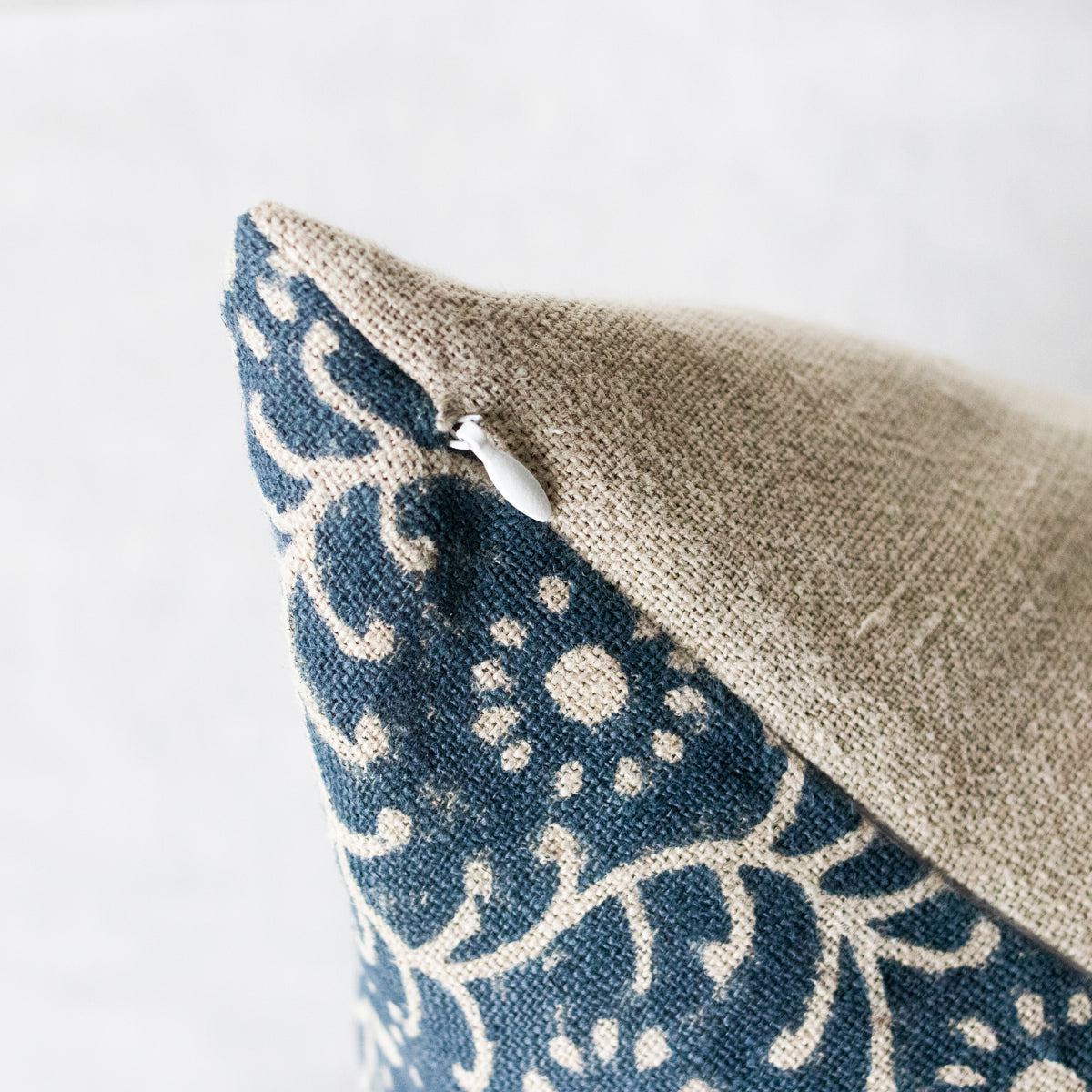 Housse de coussin en lin imprimé | Kochin