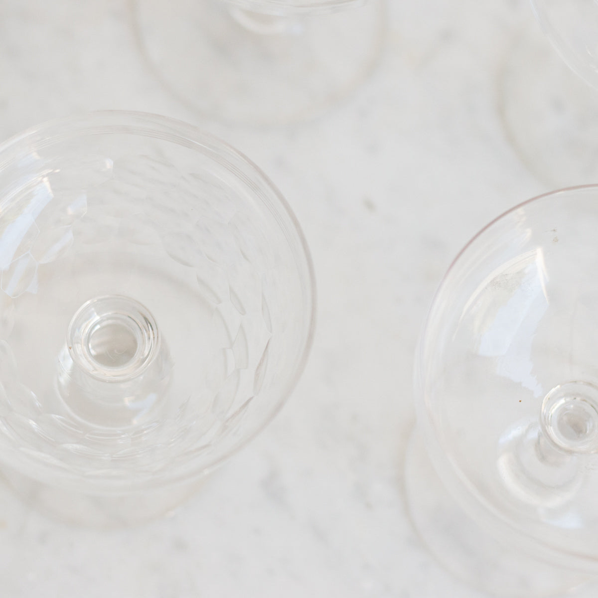 Ensemble de 4 coupes à champagne classiques