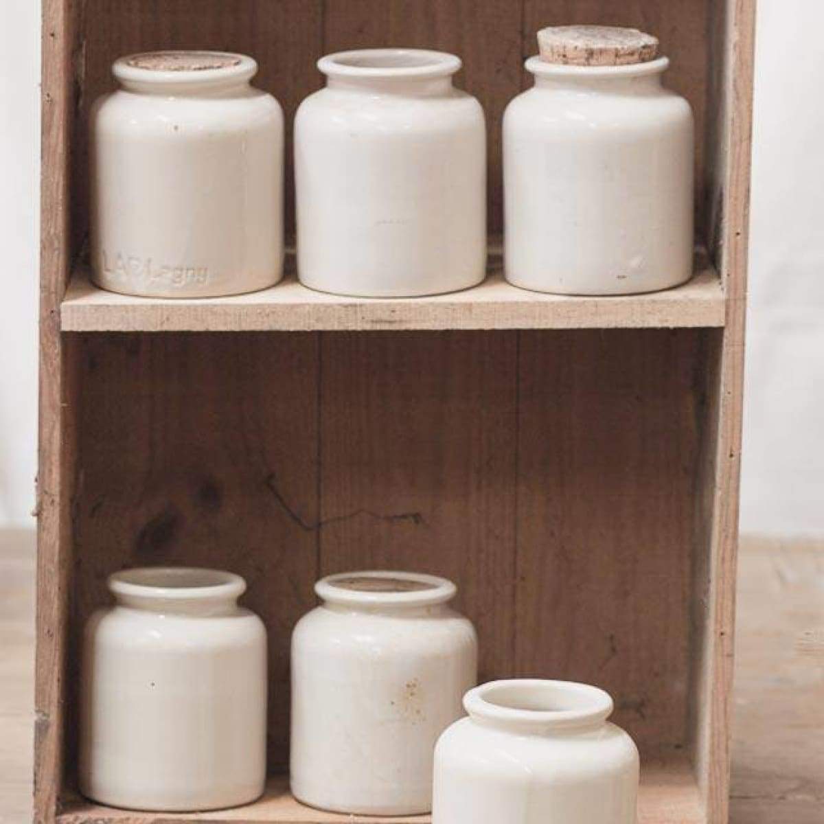 Pot à moutarde français vintage