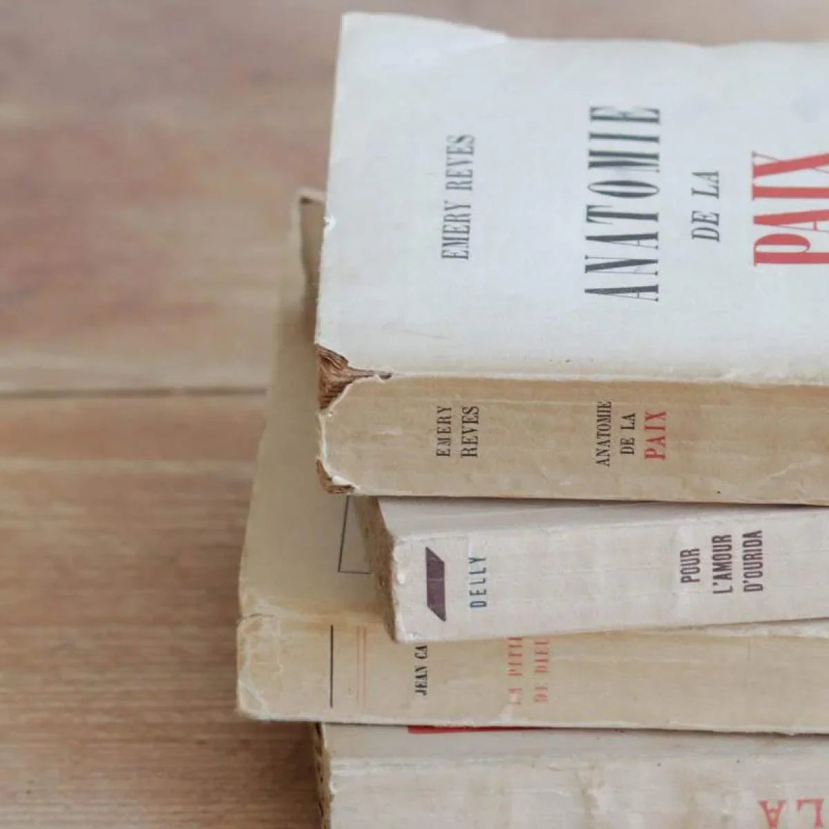 Ensemble de 4 livres français vintage