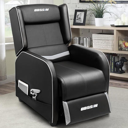 Canapé inclinable ergonomique en cuir PU BOSSIN pour salon