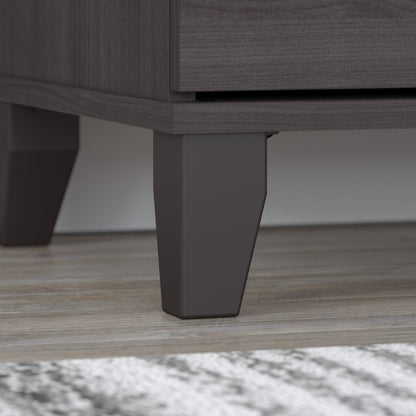 Bibliothèque haute à 5 étagères Bush Furniture Somerset avec tablettes réglables