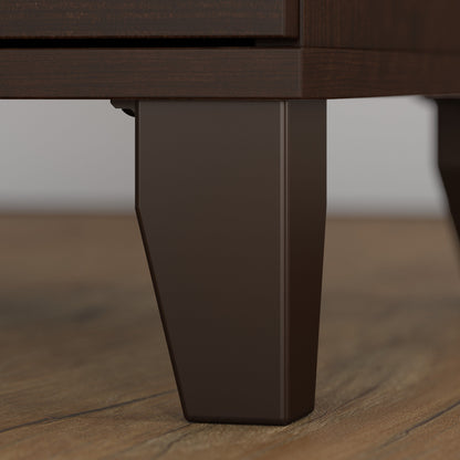 Bibliothèque haute à 5 étagères Bush Furniture Somerset avec tablettes réglables