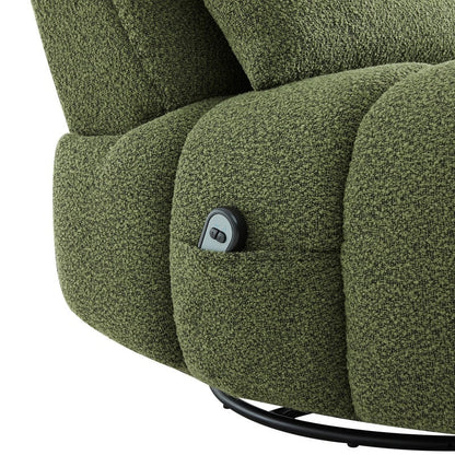 Fauteuil inclinable électrique Cole pivotant avec support lombaire