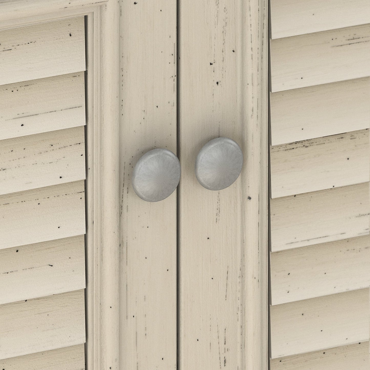 Armoire de rangement Fairview avec portes et étagères par Bush Furniture - 31,73 L x 12,76 l x 30,71 H