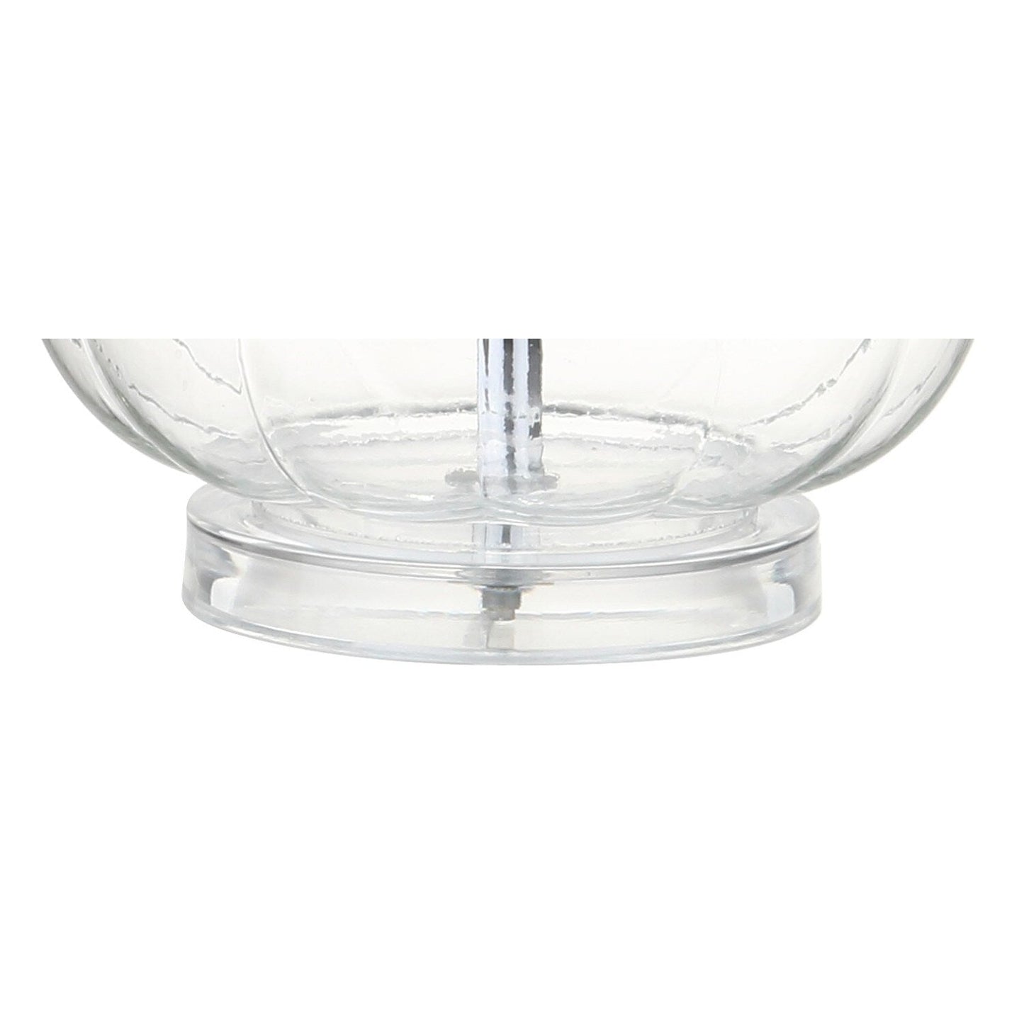 Lampe de table à LED Diamante 28,5 en verre, forme goutte d'eau, rose (lot de 2) par JONATHAN Y