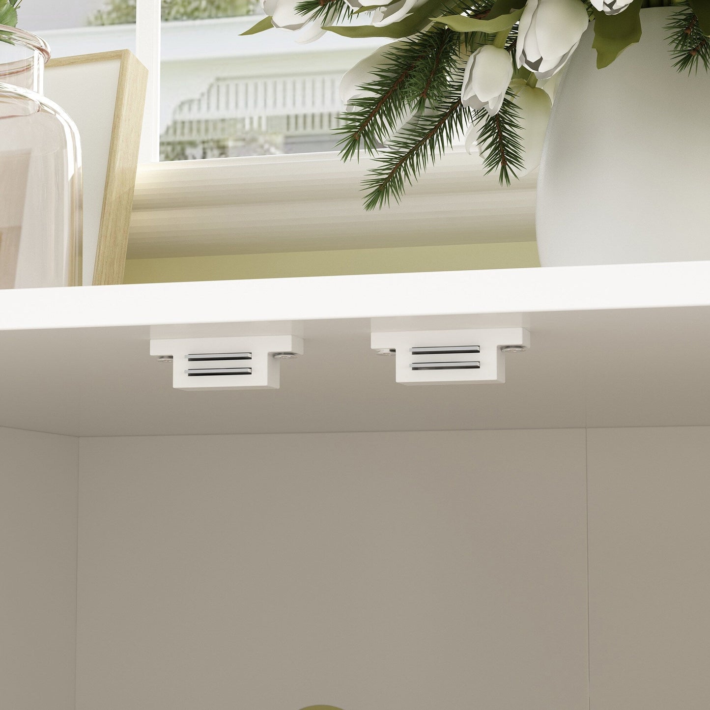 Meuble de dissimulation pour bac à litière pour chat et toilettes privées pour animaux de compagnie