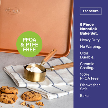 Batterie de cuisine et ustensiles de cuisson Gotham Steel Pro anodisé dur 20 pièces