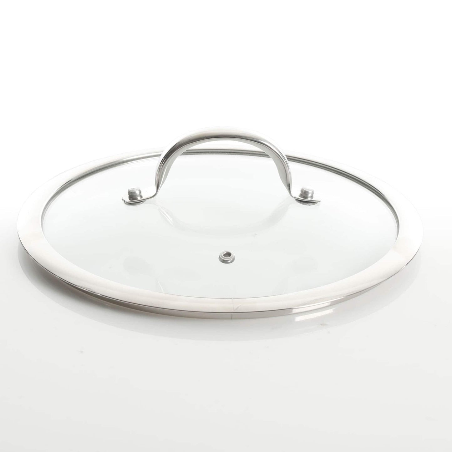 Batterie de cuisine robuste en acier inoxydable, 10 pièces