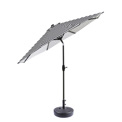 Parasol de patio Holme de 9 pieds et support de base