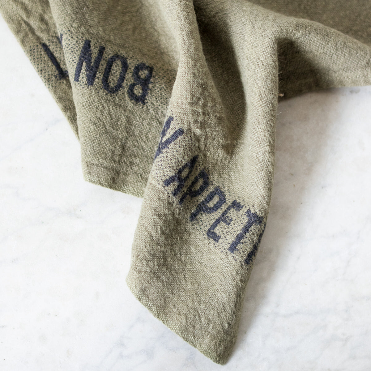 Lot de 4 serviettes Bon Appetit | Avocat et noir