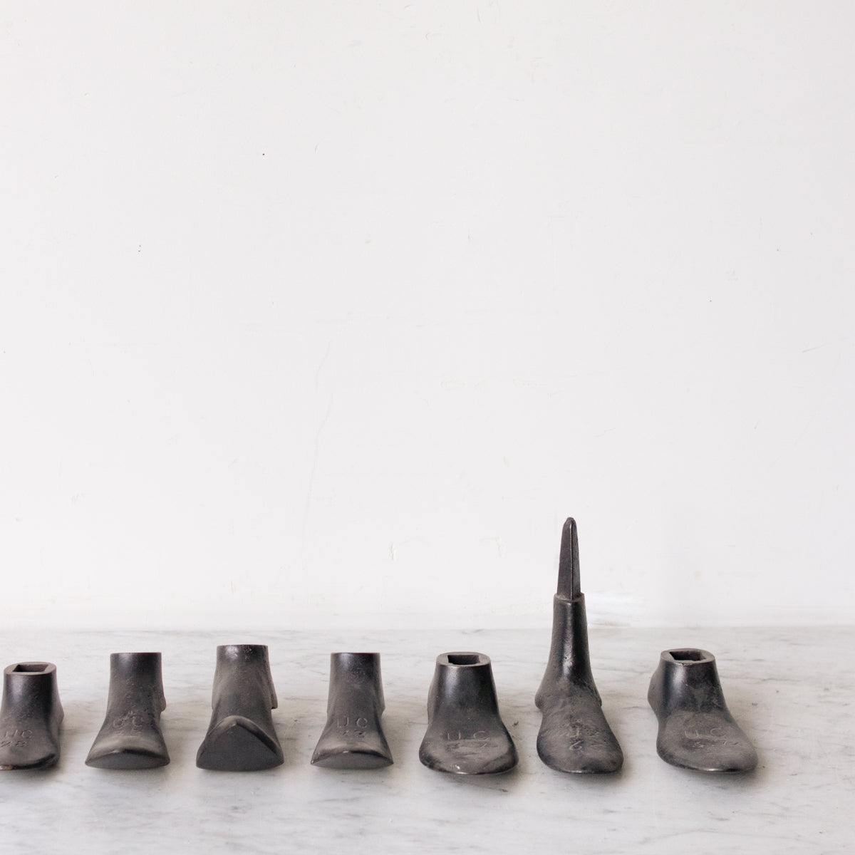 Moule à chaussures en fonte