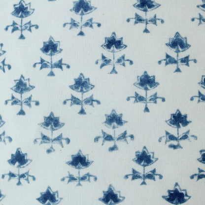 Housse de coussin imprimée à la main | Juliette Indigo 
