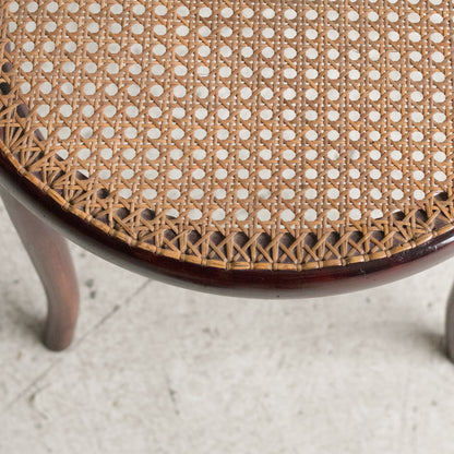 Fauteuil Fischel avec cannage œil-de-perdrix