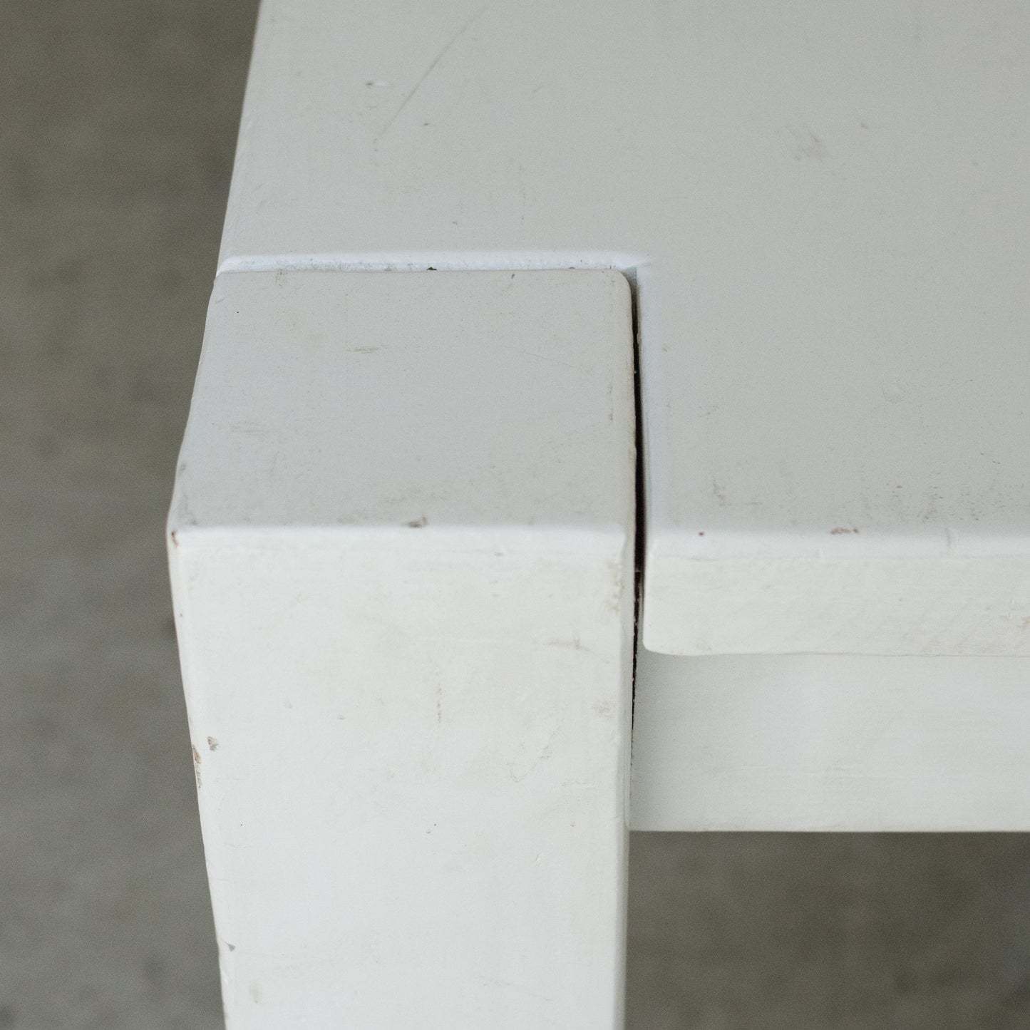Table de travail en bois récupéré | Échantillon de sol