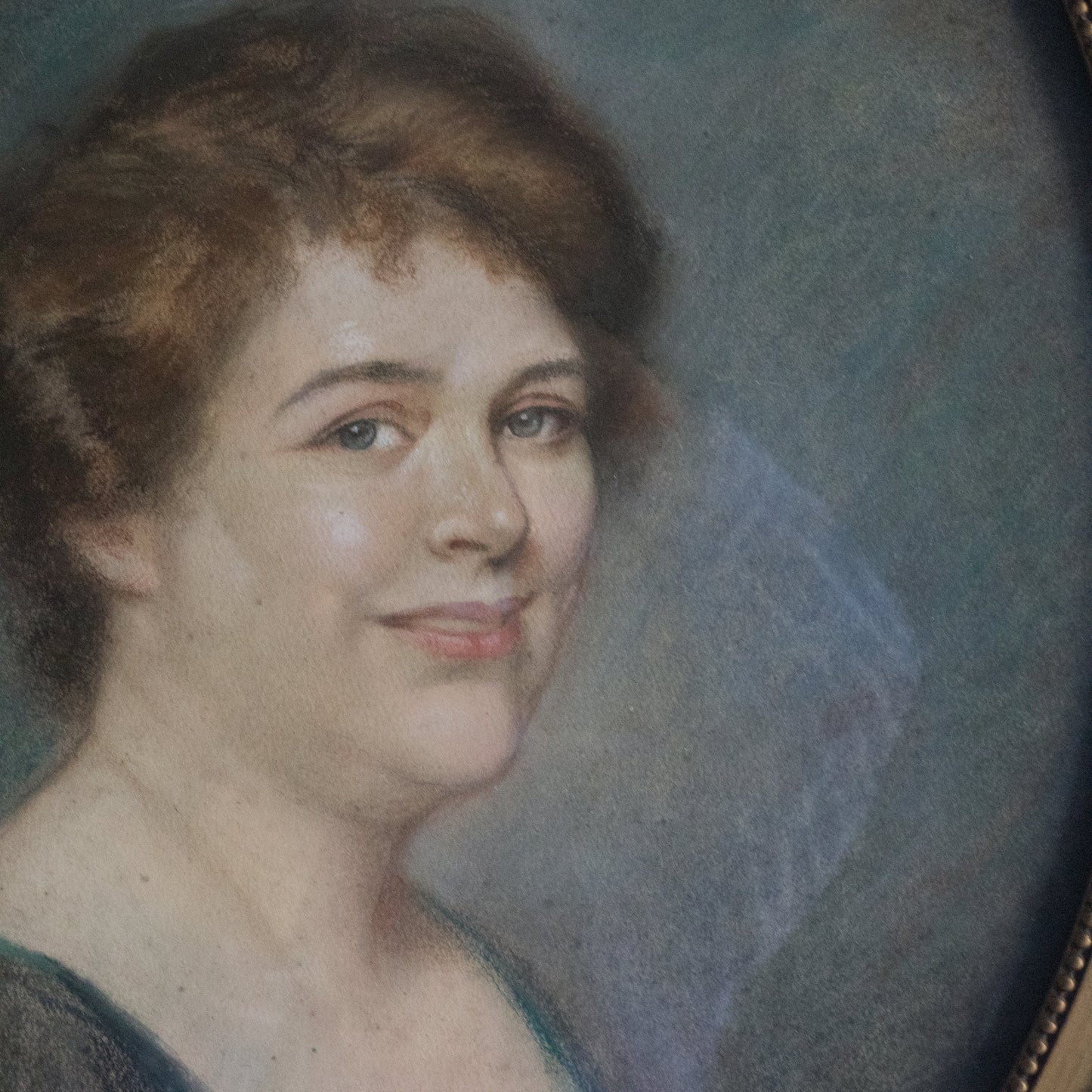 Dessin au pastel de Mme Adélaïde