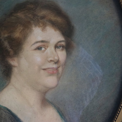 Dessin au pastel de Mme Adélaïde