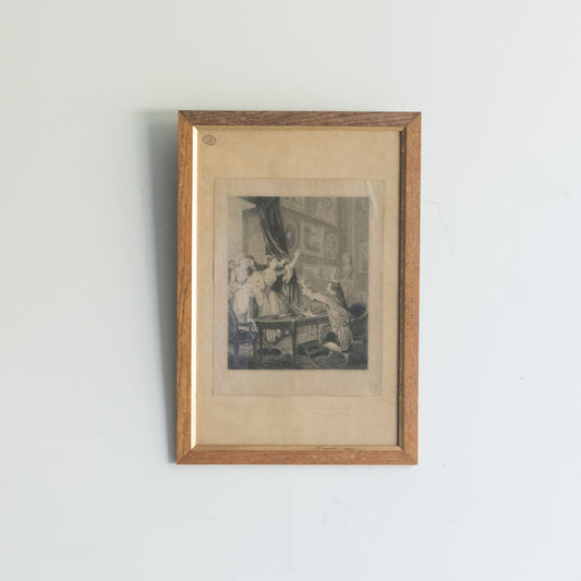 Les Adieux Gravure