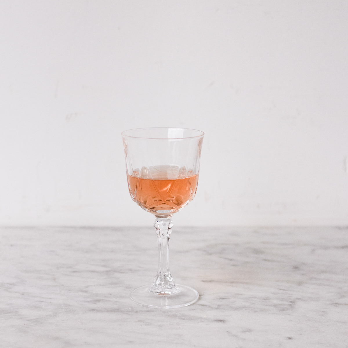 Ensemble de 4 verres à vin vintage