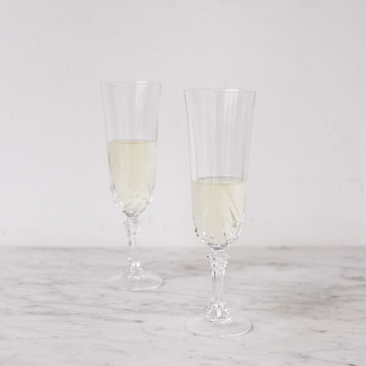 Ensemble de 4 verres à vin vintage