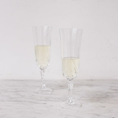Ensemble de 4 verres à vin vintage