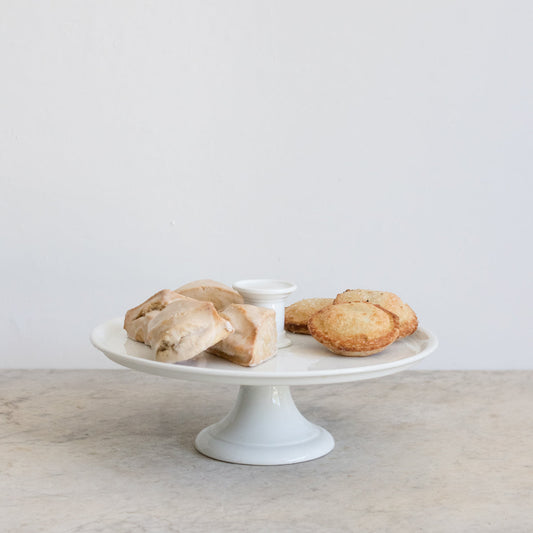 Assiette à gâteau en porcelaine