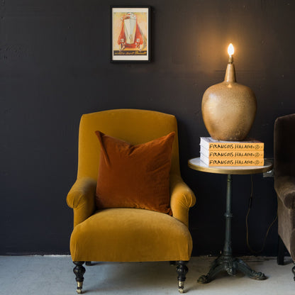 Fauteuil Bellecour | Emile Velours Caramel