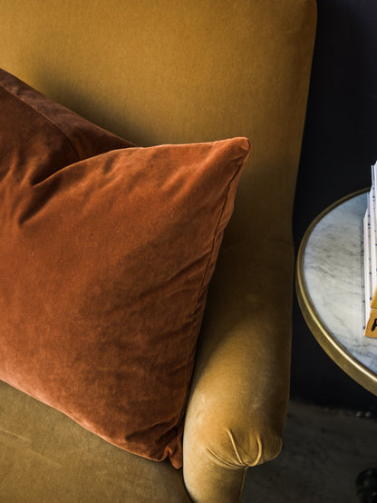 Fauteuil Bellecour | Emile Velours Caramel