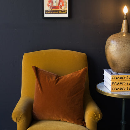 Fauteuil Bellecour | Emile Velours Caramel
