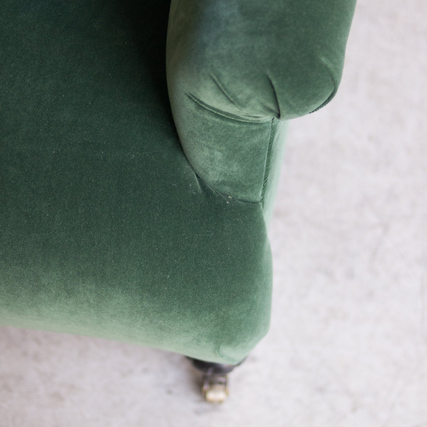 Fauteuil Bellecour | Emile Velours Epicéa
