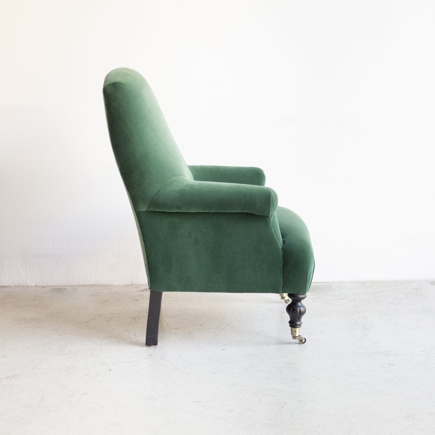 Fauteuil Bellecour | Emile Velours Epicéa